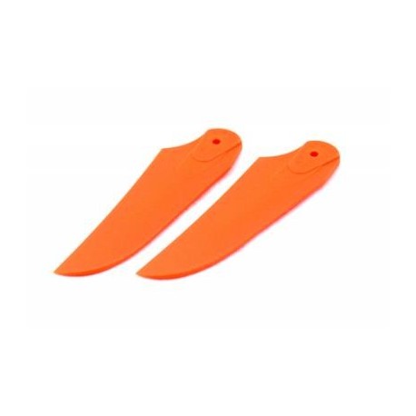 Plastic Tail blade for 600 & 50 helis - ORANGE