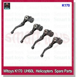 WLtoys XK K170 RC Helicopter parts - K124 Rotor Clip Set