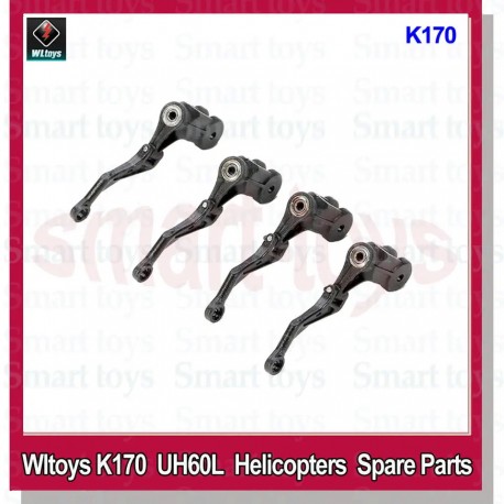 WLtoys XK K170 RC Helicopter parts - K124 Rotor Clip Set