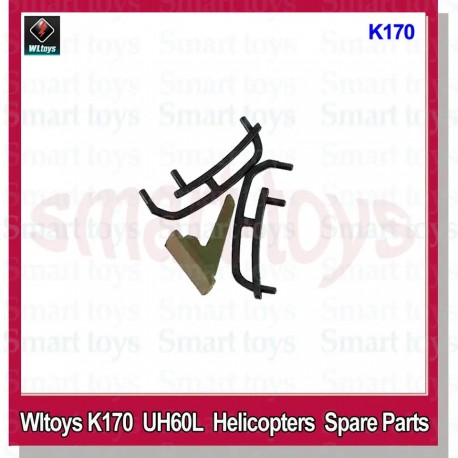 WLtoys XK K170 RC Helicopter parts - Front Decoration