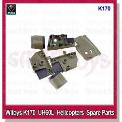 WLtoys XK K170 RC Helicopter parts - Rear Decoration