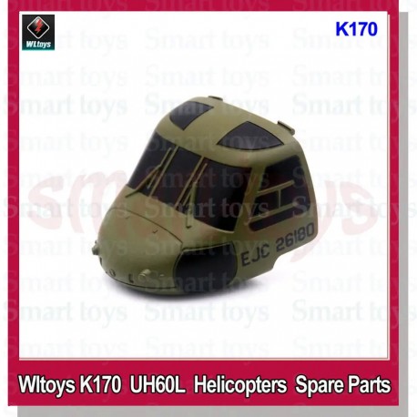 WLtoys XK K170 RC Helicopter parts - Canopy