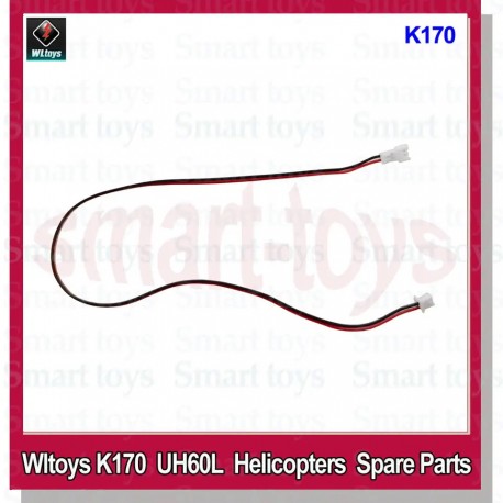 WLtoys XK K170 RC Helicopter parts - Motor cable