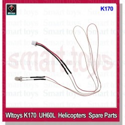 WLtoys XK K170 RC Helicopter parts - Rear light