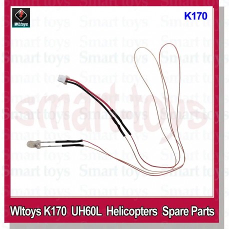 WLtoys XK K170 RC Helicopter parts - Rear light