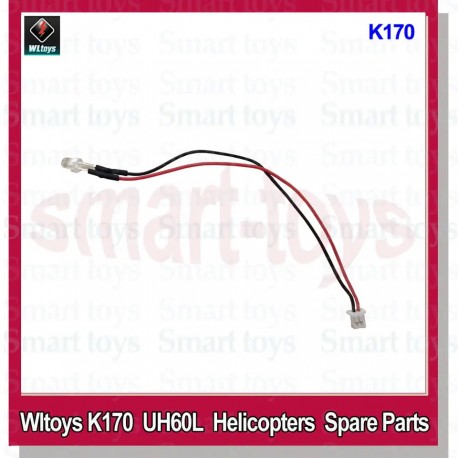 WLtoys XK K170 RC Helicopter parts - Head light