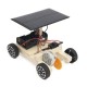 Solar Energy STEM Kit Electric Car Fans Technologia Science Experimental Tool Learning Educational Wooden Puzzle