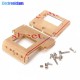 Smart Robot Acrylic Mounting Servo Bracket For Ultrasonic Ranging Module Analog Servo