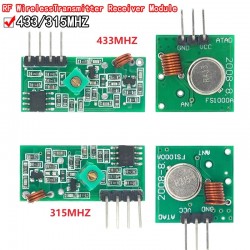 433Mhz RF Decoder Transmitter With Receiver Module Kit For Arduino ARM MCU Wireless
