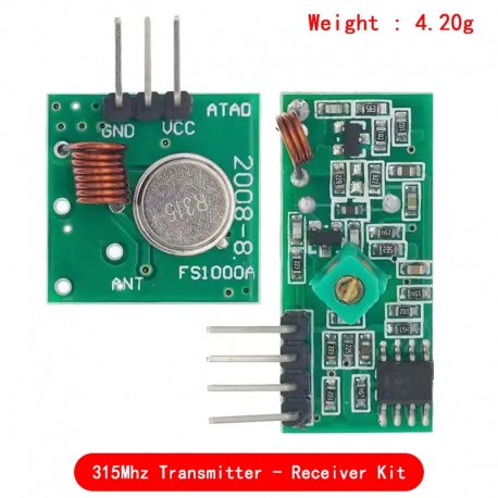 433Mhz RF Decoder Transmitter With Receiver Module Kit For Arduino ARM MCU Wireless