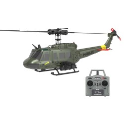 RC ERA C032 UH-1 2.4G 6CH 6-axis Gyroscope 1:48 Scale Huey Altitude Hold Optical Flow Positioning TOF Altitude Hold Flybarless