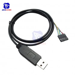 6Pin FTDI FT232RL FT232 Module For Arduino USB to TTL UART Serial Wire Adapter