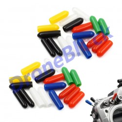 36 PCS RC Transmitter Switch Covers Colorful Rubber Anti-Slipping Cap for Jumper T16 T18 FrSky X9D QX7