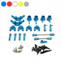 For Wltoys 284161 284010 284131 K989 k979 K969 P929 P939Metal Upgrade Parts Kit Steering Cup 1/28 RC Car Upgrade