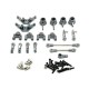 For Wltoys 284161 284010 284131 K989 k979 K969 P929 P939Metal Upgrade Parts Kit Steering Cup 1/28 RC Car Upgrade