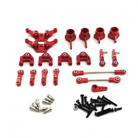 For Wltoys 284161 284010 284131 K989 k979 K969 P929 P939Metal Upgrade Parts Kit Steering Cup 1/28 RC Car Upgrade