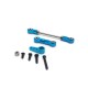 Front Steering Linkage 28T Servo Arm For WLtoys 1/28 284131 K969 K979 K989 K999 P929 P939 RC01 MINI-Q MINI-Z RC Car Metal Rod