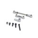 Front Steering Linkage 28T Servo Arm For WLtoys 1/28 284131 K969 K979 K989 K999 P929 P939 RC01 MINI-Q MINI-Z RC Car Metal Rod