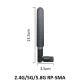 Dual-band Dipole 2.4/5.8GHz Antenna 5dbi RP-SMA Connector