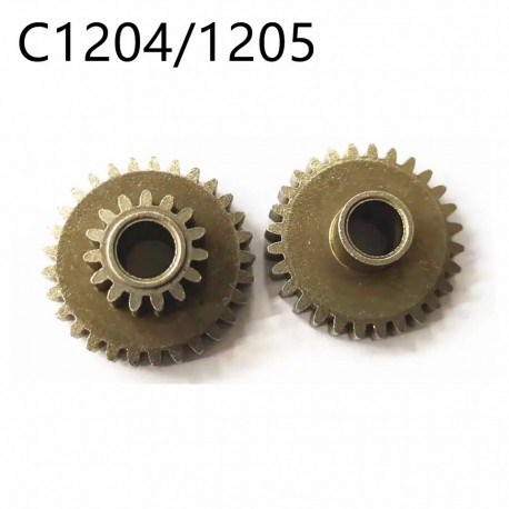 2Pcs RC Car Transmission Gear for XLF X03 X04 X-03 X-04 1/10 RC Car Monster Truck Spare Parts Accessories