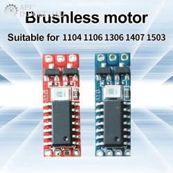 Micro Brushless Motor Driver Board Electric Regulator Drive for 11XX ~14XX Brushless Motor 1S-2S DC 3.7V-8.4V 4A
