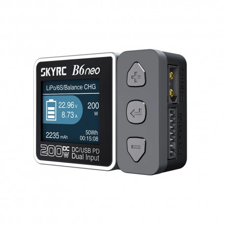 SKYRC B6 NEO Smart Charger DC 200W PD 80W LiPo Battery Balance Charger Discharger