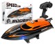 HXJRC HJ812 2.4G 4CH RC Boat High Speed LED Light Speedboat Waterproof 25km/h