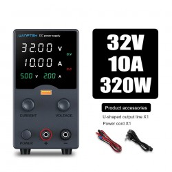 Wanptek DC Power Supply 32V 10A Bench Power Supply Adjustable Lab Power Supply