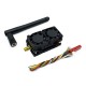 High Power 200mw 500mw 1W 5.5W Adjustable VTX 5.8G 48CH Dual Cooling Fans 7-36V FPV Transmitter Long Distance