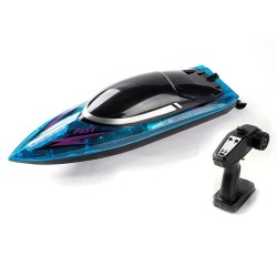 JJRC S15 RTR 2.4 30km/h RC Boat LED Light Capsized Reset High Speed Racing