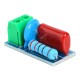1PCS RC Absorption Circuit Module Relay Contact Protection Resistance Surge AC/DC 5V-400V