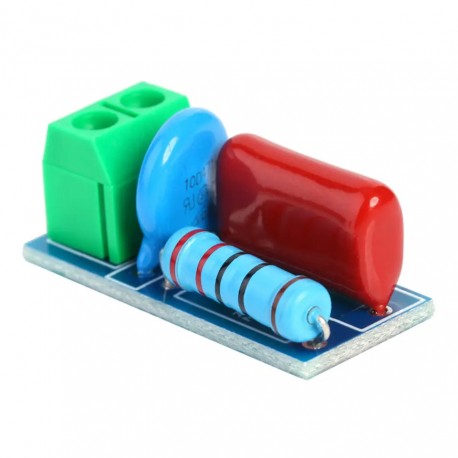 1PCS RC Absorption Circuit Module Relay Contact Protection Resistance Surge AC/DC 5V-400V