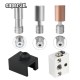 High Quality Ender 3 S1 Bimetal Heatbreak Titanium alloy/StainlessSteel Throat 3D Printer