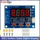 ZB2L3 Battery Tester LED Digital Display 18650 Lithium Battery Power Supply Test Resistance Lead-acid