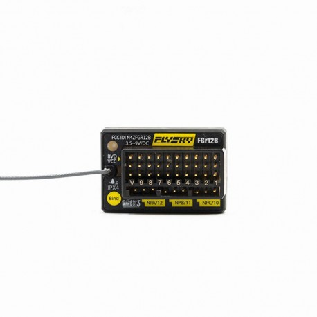 FlySky FGr12B 2.4GHz 12CH AFHDS 3 Micro RC Receiver PWM/PPM/i.bus in/B.bus Output Compatible PL18 NB4