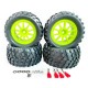 4PCS Upgraded Larger Tires Wheels 12mm Hex for Wltoys 144001 124018 124019 RC Car Vehicles Model Parts