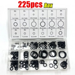 Nitrile Rubber Round Gasket Sealing O Ring Set Elastic Oil Resist Washer Gaskets Seals