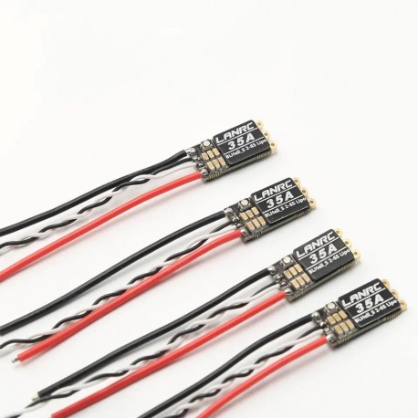 4Pcs LANRC BLHeli-s FVT 35A Brushless ESC 2-6S