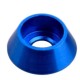 M4 Socket Screw Finishing Caps - BLUE