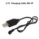USB charging cable XH 2.54 plug/PH2.0 plug charger USB charger with indicator light with protection for 3.7V battery charger