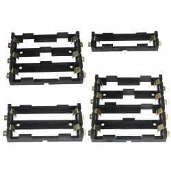1x 2x 3x 4x 18650 SMD Battery Box Storage SMT Battery Holder Storage Case