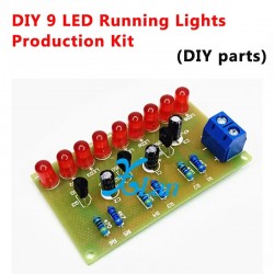 Soldering kit Electronic DIY - DIY 9 LED Running