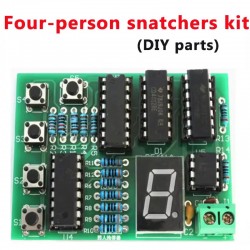 Soldering kit Electronic DIY - Four snatchers kit