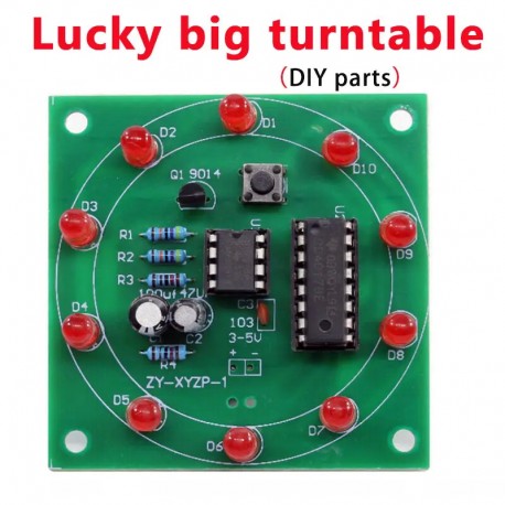Soldering kit Electronic DIY - Lucky turntable kit
