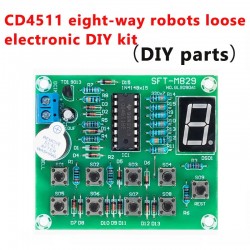 Soldering kit Electronic DIY - CD4511 Robot