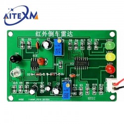 Infrared Reversing Radar DIY Kit Electronic Production Range Sensing Reminder Obstacle Avoidance Sensor Student Training