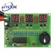 1 Set DIY Kits AT89C2051 Electronic Clock Digital Tube LED Display Suite Electronic Module Parts and Components DC 9V-12V