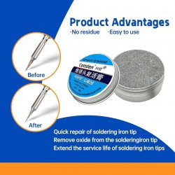 6g Soldering Iron Tip Cleaning Paste Soldering Iron Tip Tinner Activator Tip Cleaner