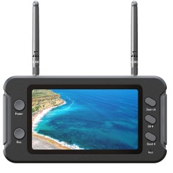LST 4.3 Inch LCD Display 5.8G FPV Monitor with DVR 40CH NTSC/PAL Auto Search Video Recording For RC