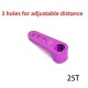 Aluminum Alloy 25T Steering Servo Arm Upgrade for Wltoys 12428 12429 RC 1/8 1/10 1/12